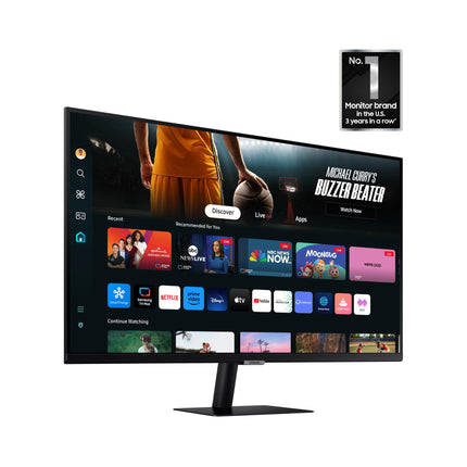 SAMSUNG 32-Inch M7 Series 4K UHD Smart Monitor LS32DM702UNXGO -K