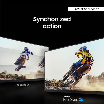 Samsung 27"  Screen LED-Lit Monitor 5ms 75Hz Eye-Saver Mode with Freesync, Black (LF27T350FHNXZA) -K