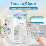 Portable Air Conditioner Cooling Fan with Remote