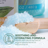 Spa Luxetique Bath Salt 3 x 480g, Premium Pure & Natural Epsom Salts for Soaking, Bath Salt for Women