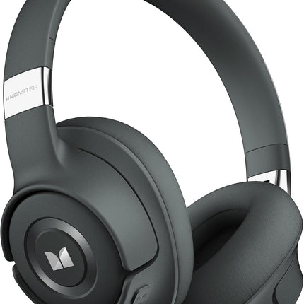 Monster Persona SE ANC Active Noise Cancelling Headphones, Wireless Bluetooth Headphones Over Ear, 60H Playtime, HiFi Stereo Audio, Deep Bass, Built-in Mic, Bluetooth Headphones for Home Office Travel