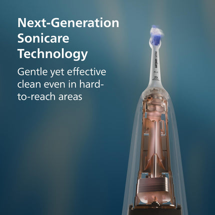 Philips Sonicare 6100 Rechargeable Electric Toothbrush, 1 Brush Head, White