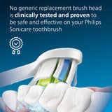 Philips Sonicare DiamondClean Replacement Brush Heads, White, 2 Pack, HX6062/92