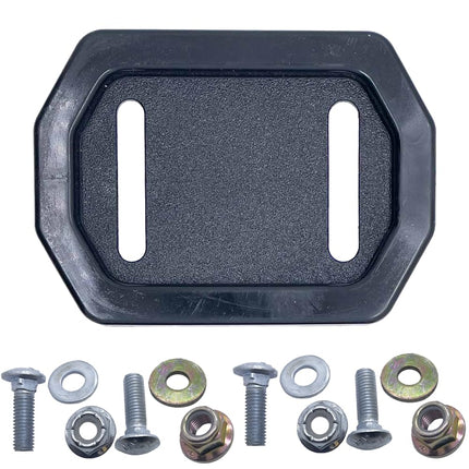 Parts 4 Outdoor 2-PACK Snow Blower Skid Shoe with Kit MTD Cub Cadet Troy Bilt 731-06439 753-06206
