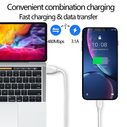 [3 Pack 3ft+6ft+10ft] USB to USB C Charger Cable,3A 2.0 Type C Cable Fast Charge,Fast Charger USB c Cable for Phone 16/15 Pro Max,Ipad Pro,Air5,Samsung Galaxy,MacBook
