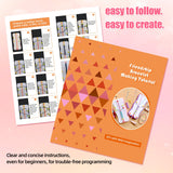 HRTELISI Bracelet Making Kit, Friendship Bracelet Kit - Girls Gifts 8-12 Years Old, Birthday Gifts Ideas for Girl 7 8 9 10 11 12, Popular Bracelet Crafts Toys for Kids