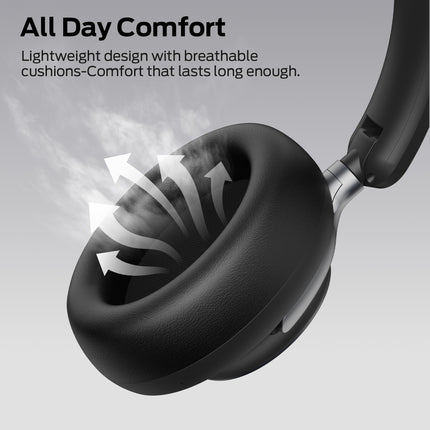 Monster Persona 4th ANC Active Noise Canceling Headphones,Wireless Bluetooth Over Ear Headphones with 3 EQ Modes, Bluetooth 6.0, Deep Bass,Foldable Comfort Design for Travel, Exercise