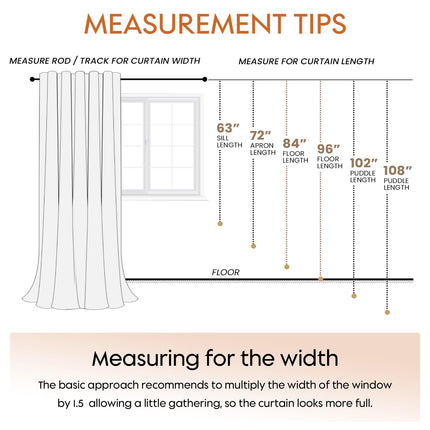 Dreaming Casa 100% Blackout Curtains 52"Wx96"L Soft Luxury 2-Panel Curtains, Amber Golden