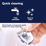 Philips Multigroom Series 3000 Cordless with 10 Trimming Accessories, Lithium-Ion and Storage Bag, MG3750/10