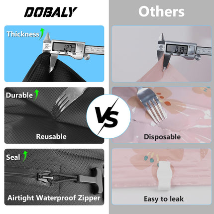 Dobaly Professional Vacuum Bags for Travel with 55W Electric Pump