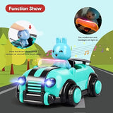 Girls Toys for 3 Year Old,Remote Control Car Toys for Kids, 3 Dolls,RC Car Toy with Music and Lights T70