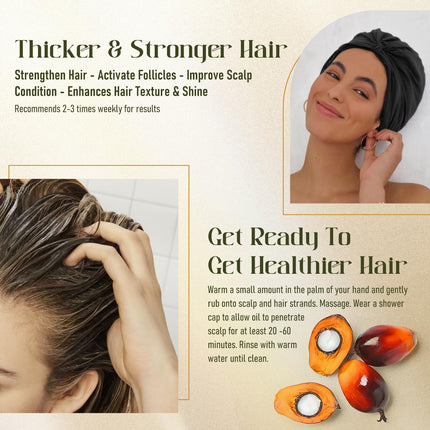 Salubrito Raw Batana Oil, 4oz/120g - 100% Pure & Unrefined Butter for Thicker, Stronger, Moisturizing & Nourishing Hair Massage Oil, Natural for Men & Women