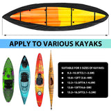 Waterproof Kayak Cover, 15 FT-16.4 FT Canoe Covers (Camouflage Pattern)