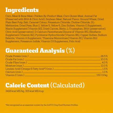PEDIGREE High Protein Dry Dog Food, Chicken & Vegetable Flavour, 7kg