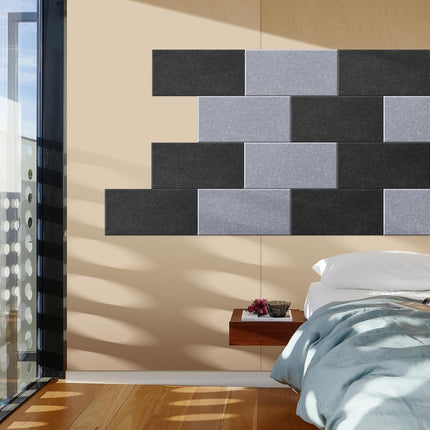 YLCHom 6 PCS 23.6" x 11.8" x 0.4" Acoustic Panels