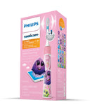 Philips Sonicare for Kids Pink Rechargeable Electric Toothbrush, HX6351/41