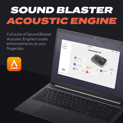 Creative Sound Blaster G8 – Hi-Res Gaming USB DAC with Dual USB Audio Mixing and Fully Customizable Acoustic Engine and 10-Band Equalizer