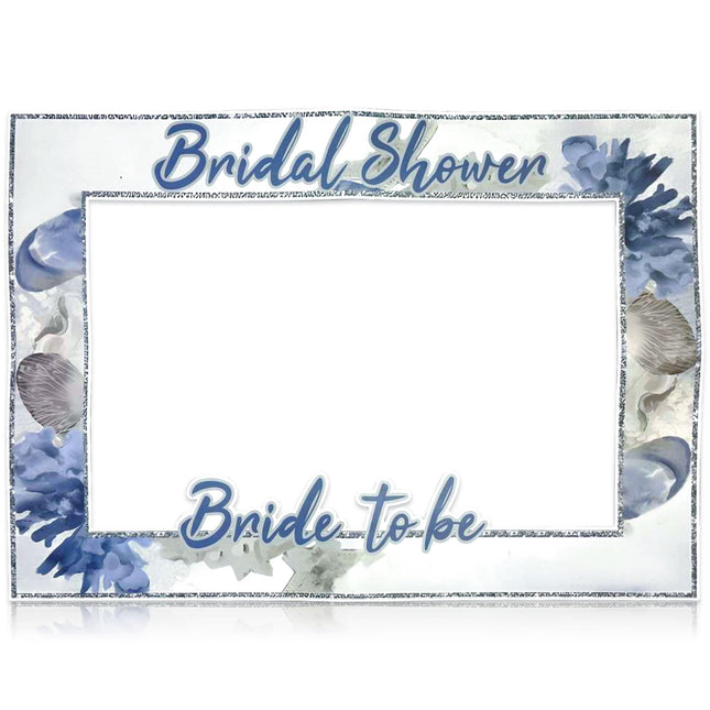 JeVenis Beach Bridal Shower Party Photo Booth Props Coastal Party