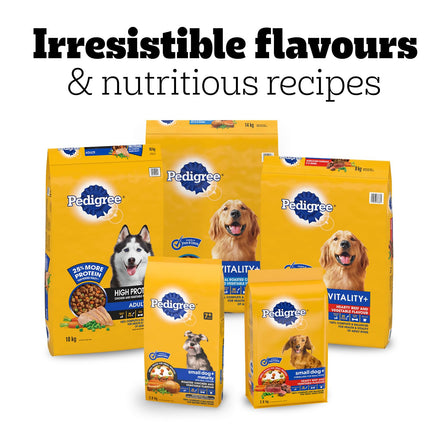 PEDIGREE High Protein Dry Dog Food, Chicken & Vegetable Flavour, 7kg