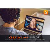 Creative Sound Blaster JAM V2 On-Ear Lightweight Bluetooth 5.0 Wireless Headphones with USB-C, aptX Low Latency, aptX HD, Multipoint Connectivity, Voice Detection and Noise Reduction, 22 Hours Battery Life