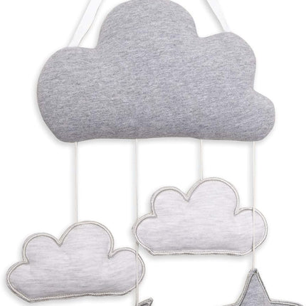 Baby’s First by Nemcor Baby Nursery Wall Hanging, Cute Decoration for Unisex Gender Neutral Infant Baby Kids Bedroom Wall Décor Art, Grey and White