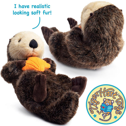 TigerHart Owen The Sea Otter - 13 Inch Stuffed Animal Plush