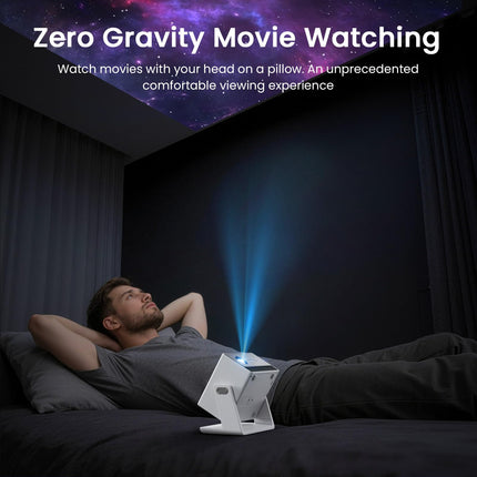 New Open HAPPRUN 1500 ANSI 4K Decoding Outdoor Projector with Built-in Streaming App