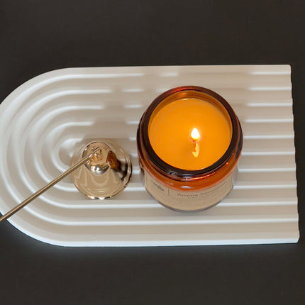 JHZABPO Candle Snuffer Gold Candle Extinguisher Tool, Candle Turn Off Device