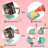Mini Pretend Coffee Maker Set with Sound,Coffee Machine