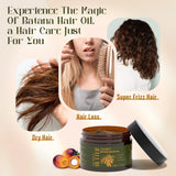 Salubrito Raw Batana Oil, 4oz/120g - 100% Pure & Unrefined Butter for Thicker, Stronger, Moisturizing & Nourishing Hair Massage Oil, Natural for Men & Women