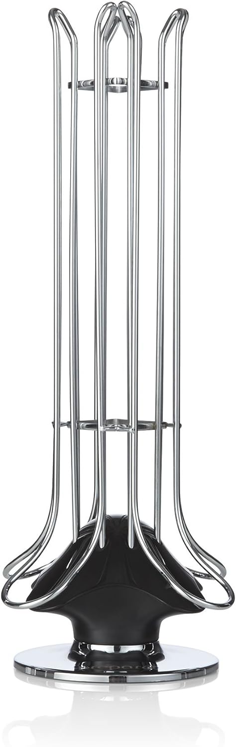 Espresso Carousel For 50 Capsules Spins 360degrees (Black)
