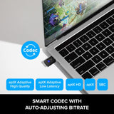 (NEW OPEN)Creative BT-W5 Smart Bluetooth 5.3 Audio Transmitter
