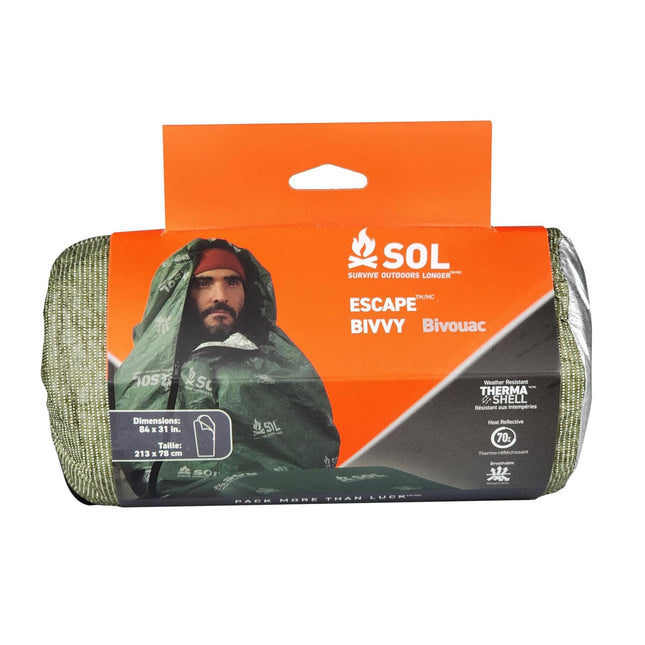 Escape Bivvy with Hood - Green