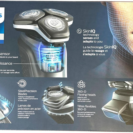 Philips Shaver Series 5000 Wet & Dry Electric Shaver with Quick Cleaning Pod  S5579/94