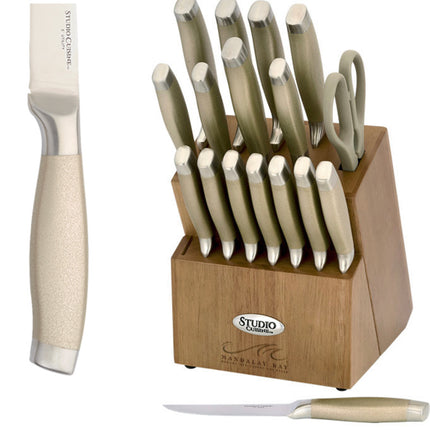 Studio Cuisine™ 18 Piece Peened Knife Block Set 71821