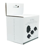 Vital Four Travel Adapter Set - Type A, C, G and I