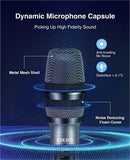 LEKATO With 2 Wireless Microphone Rechargeable Wireless Microphone