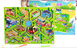 Kids Magnetic Maze Puzzle - City Traffic Learning Toy