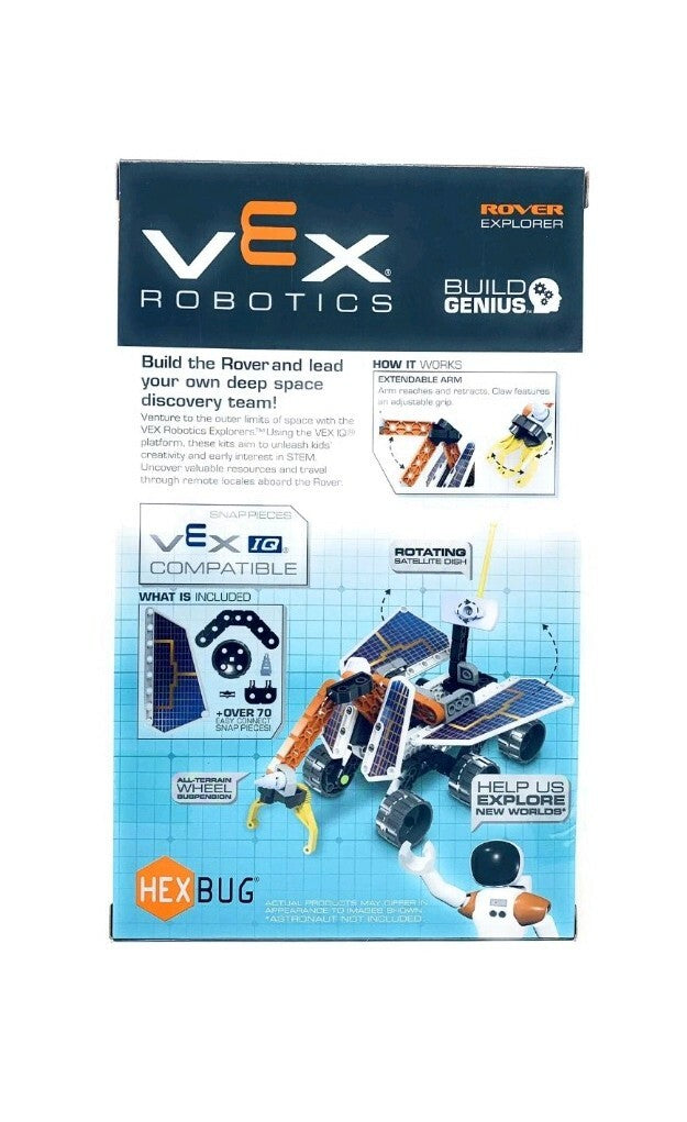 Hexbug Vex Robotics Rover Explorer Construction Kit Stem Starter Kit