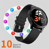 LIDOFIGO Men's Fitness Sports Smart Watch, M98 BLACK