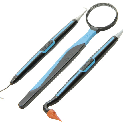 DenTek Premium Oral Care Kit - Dental Pick, Steel Teeth Scaler, Rubber Stimulater