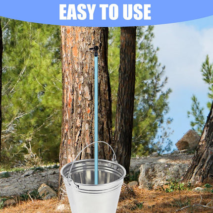 Maple Syrup Tree Tapping Kit, 12pcs Maple Syrup Tubes 12pcs Maple Taps with 2pcs Maple Sap Filters Maple Sugaring Starter Kit for Beginners Maple Sap Collectors