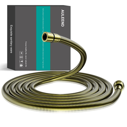 AULEEND Shower Hose 304 Stainless Steel Extra Long Shower Hose Replacement Handheld Shower Head Hose Extension (Oil Rubbed Bronze, 78 inch)