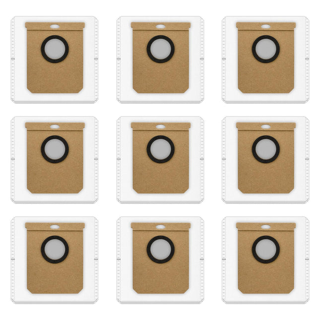 LemonRunRun 15 Piece - L60/ L50 Replacement Dust Bags Compatible With Eufy L60 SES/ L50 SES/ L60/ L50 Self Empty Station, Disposable Dust Bags for Vacuum Cleaner Filter Bags, 15 Pieces
