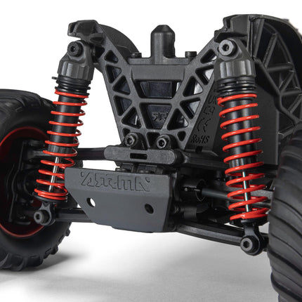 ARRMA Gorgon GROM 4X4 1/16 RC Monster Truck, RTR, Red