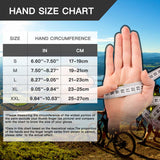 Souke Sports Cycling Bike Gloves Padded Half Finger Bicycle Shock-Absorbing Anti-Slip MTB Road Biking for Men/Women