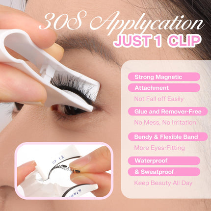 CALAILIS Natural Look Magnetic Eyelashes Kit (YC03)