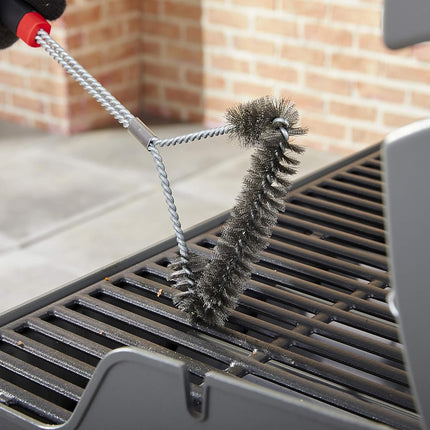 Weber 18in T-Brush, for Cleaning BBQ Grill