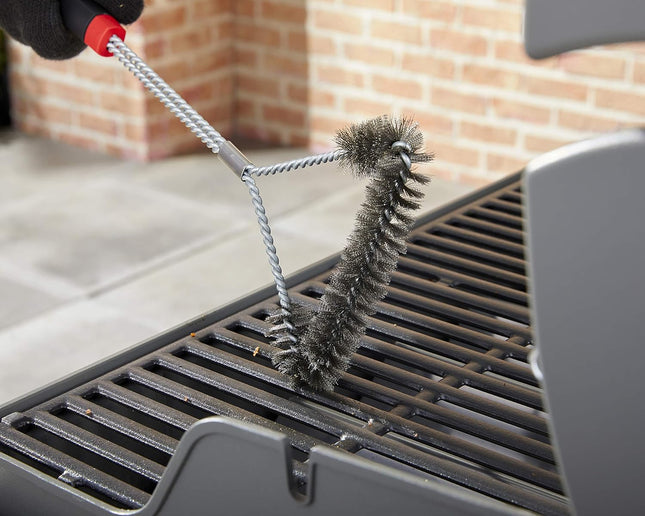 Weber 18in T-Brush, for Cleaning BBQ Grill