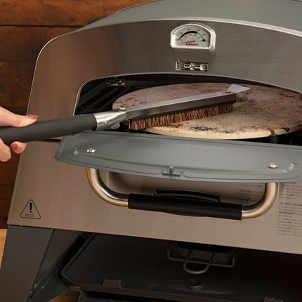 Cuisinart CCB-399 Pizza Stone Cleaning Brush, Silver/Black